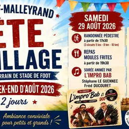 Fête du Village à Yvrac-et-Malleyrand (16) - Ancien stade de foot