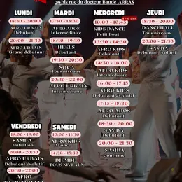 Planning saison 2026/2027
