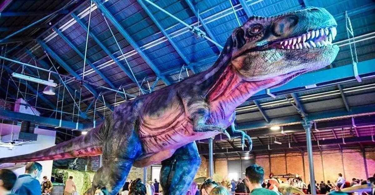 Super-h&eacute;ros et dinosaures expo 