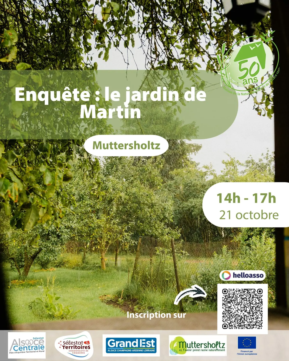 Enquête : le jardin de Martin
