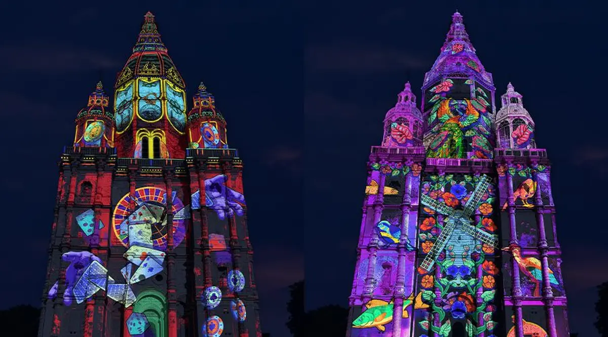 Video Mapping Festival 9 : SAINT-AMAND-LES-EAUX – Tour abbatiale