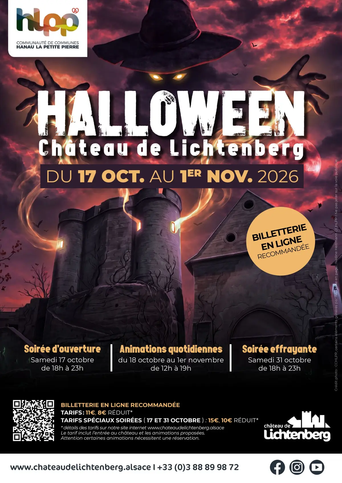 Halloween au château de Lichtenberg : l'Académie des sorciers