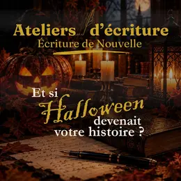 Atelier d'écriture de nouvelle - Spécial HALLOWEEN (Yvelines)
