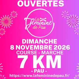 La Féminine de Pau - édition d'automne 2026