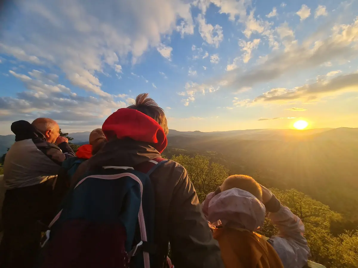 Randonnée coucher de soleil et apéro
