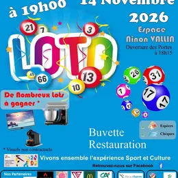 LOTO Annuel du Gym Club Montalieu