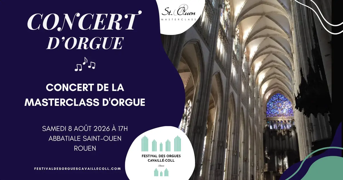 Concert des étudiants de la Masterclass à Saint-Ouen de Reuen