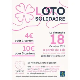 Loto solidaire Yz'Rose 