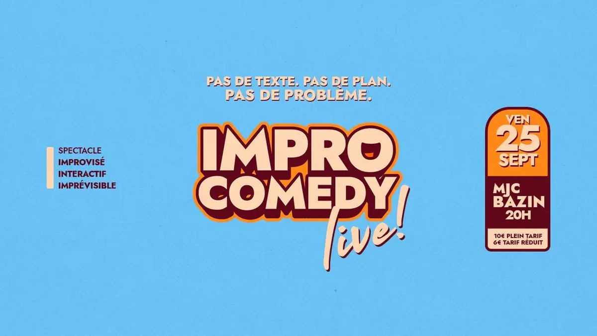Impro Comedy Live | La rentrée !