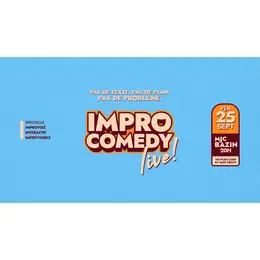 Impro Comedy Live | La rentrée !