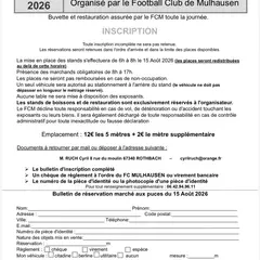 5ème Marché aux Puces de FC Mulhausen 