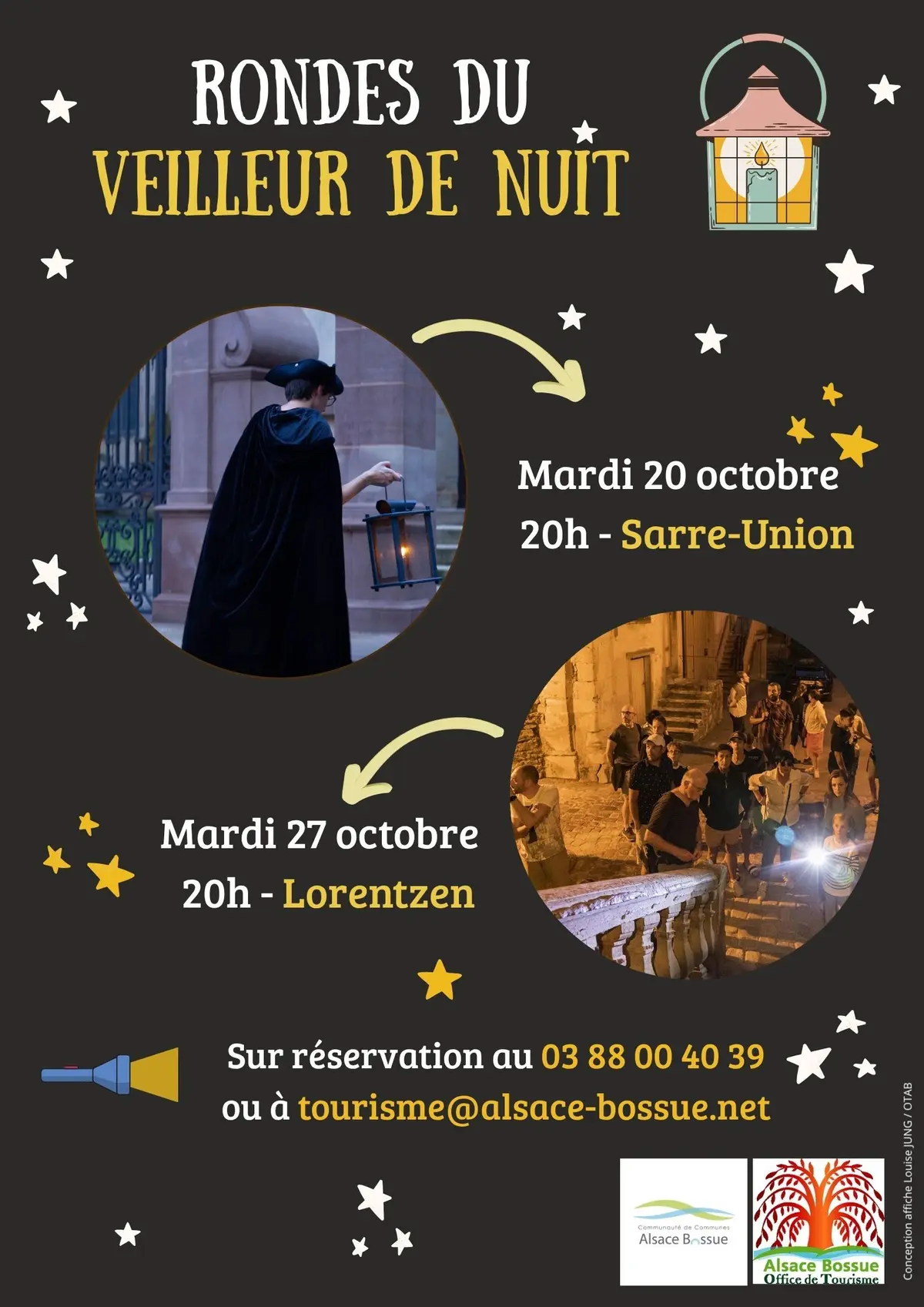 Ronde du veilleur de nuit à Sarre-Union