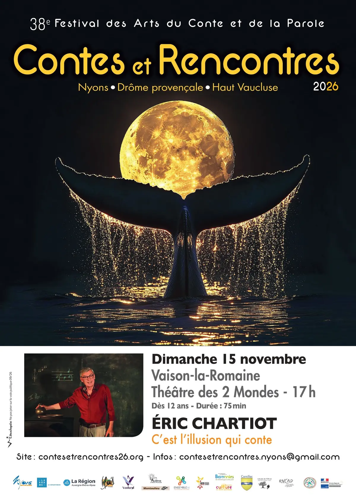 Festival Contes et Rencontres - Eric Chartiot 