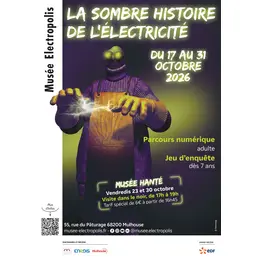 Halloween au Musée Electropolis : la sombre histoire de l'électricité