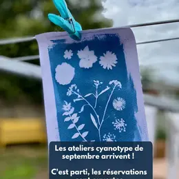 Ateliers creatifs Cyanotypes près de Besançon