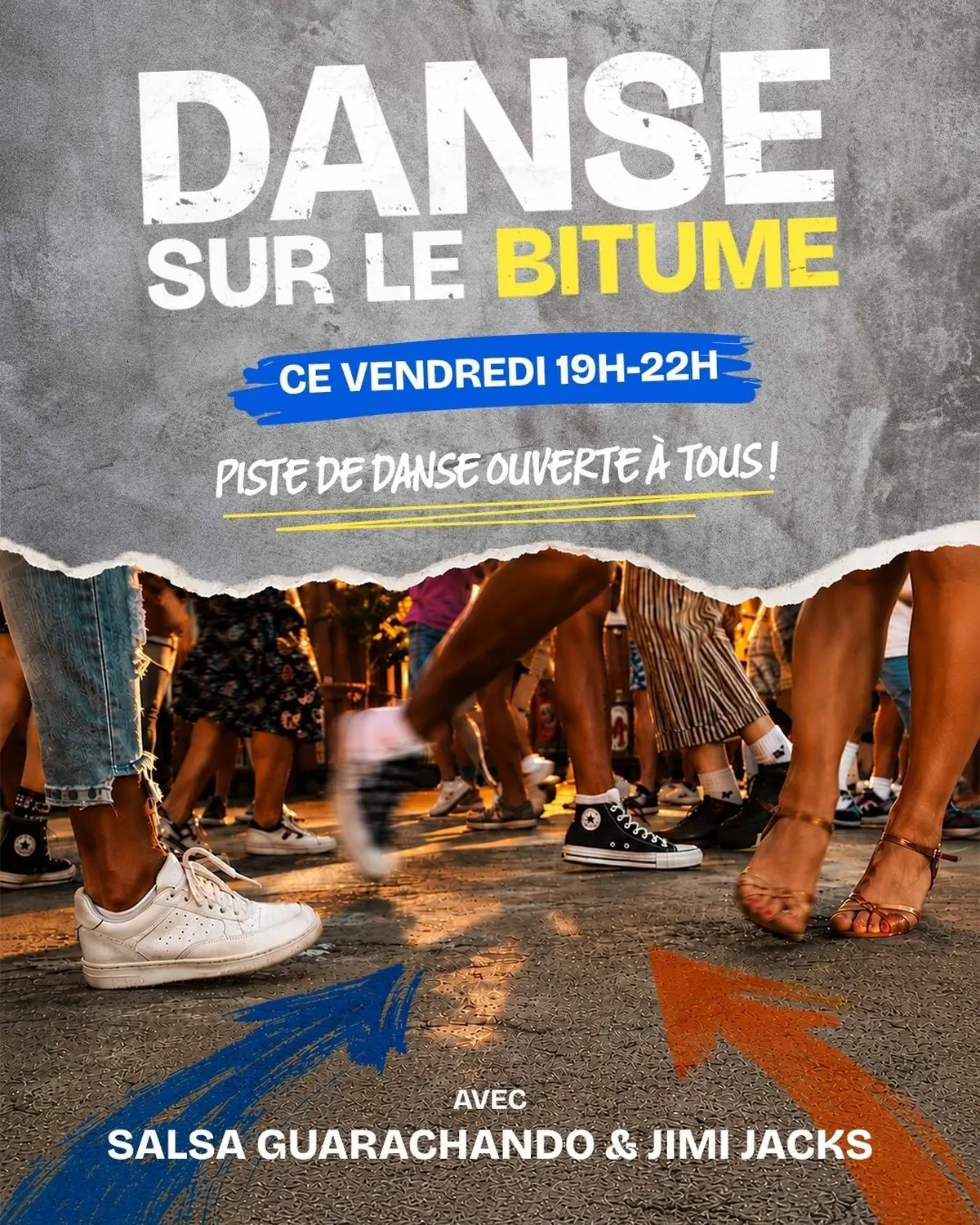Danse sur le Bitume Latino à La Manufakture Krimmeri