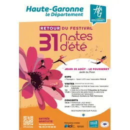 Festival 31 Notes d'été au Fousseret