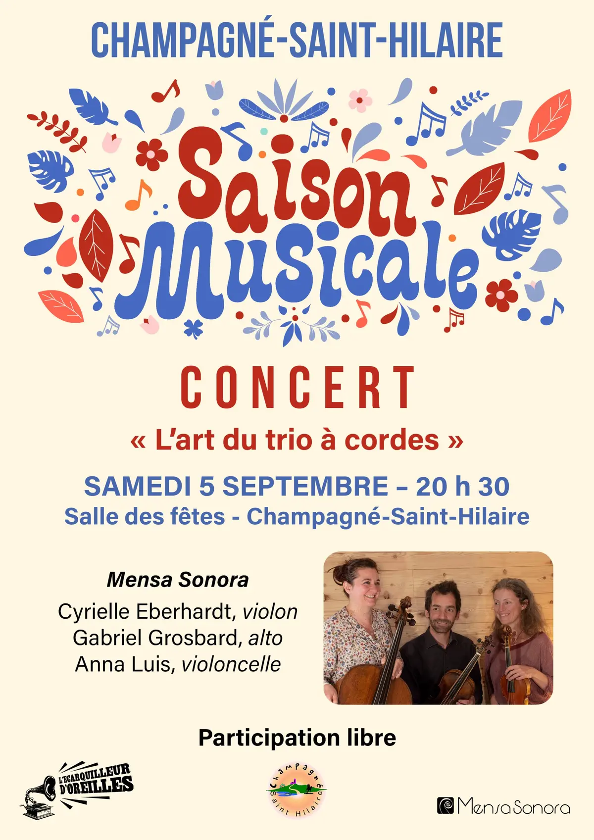 L'art du trio à cordes