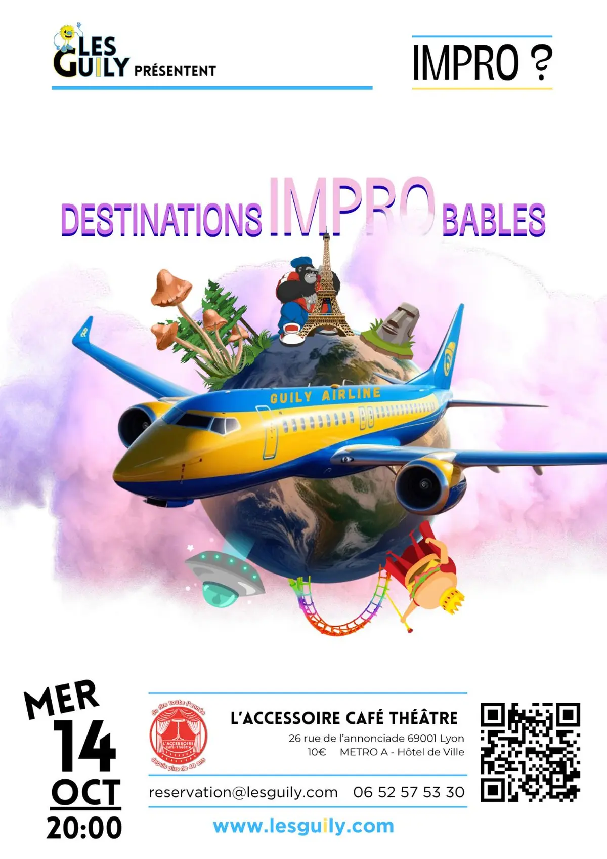 Destinations Improbables - Improvisation théâtrale