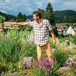 Visite guidée du jardin écologique Hymenoptera