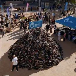 Pyramides de chaussures 2026 de Handicap International