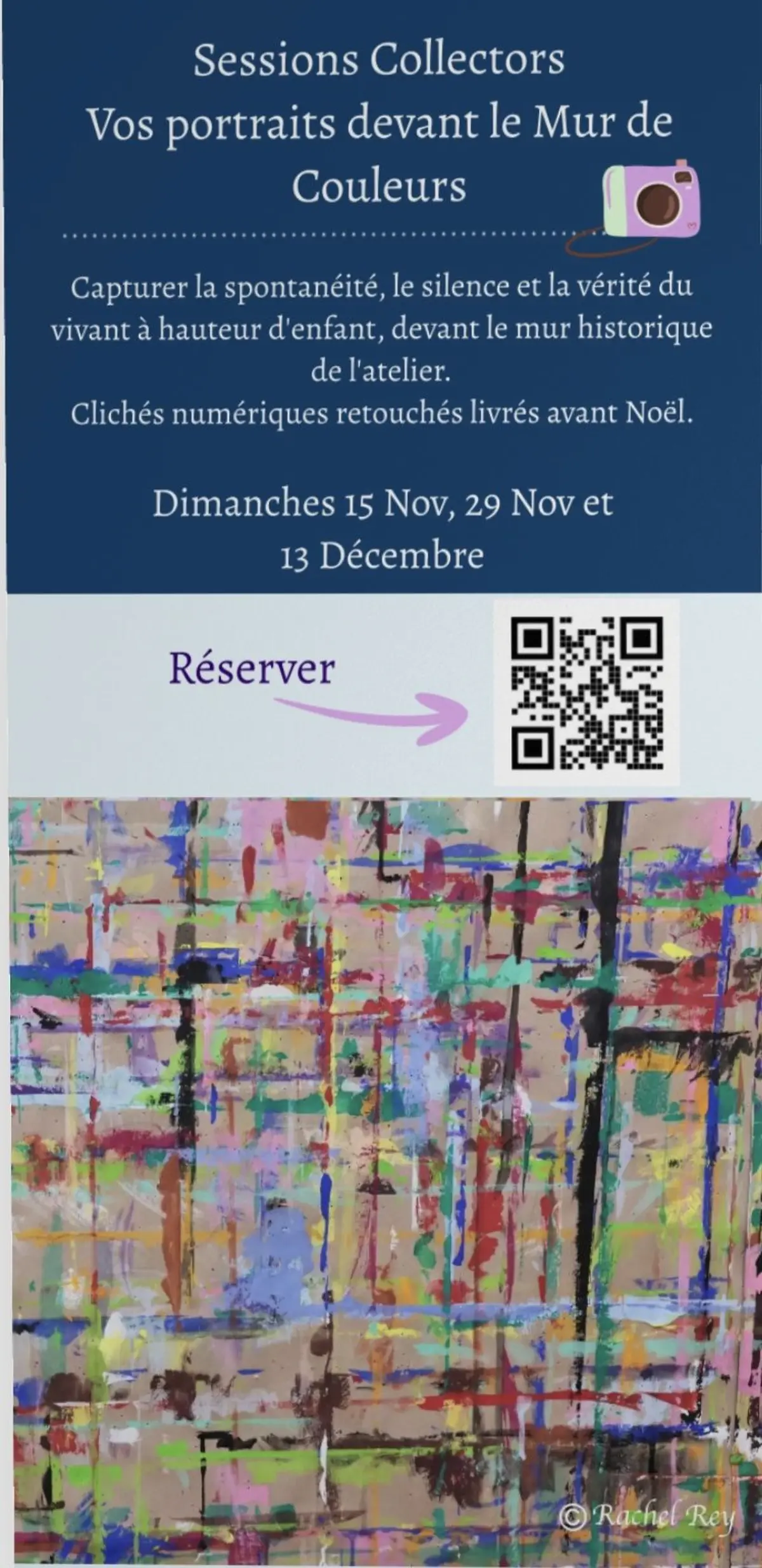  Sessions Collectors : Vos portraits devant le Mur de Couleurs ! 