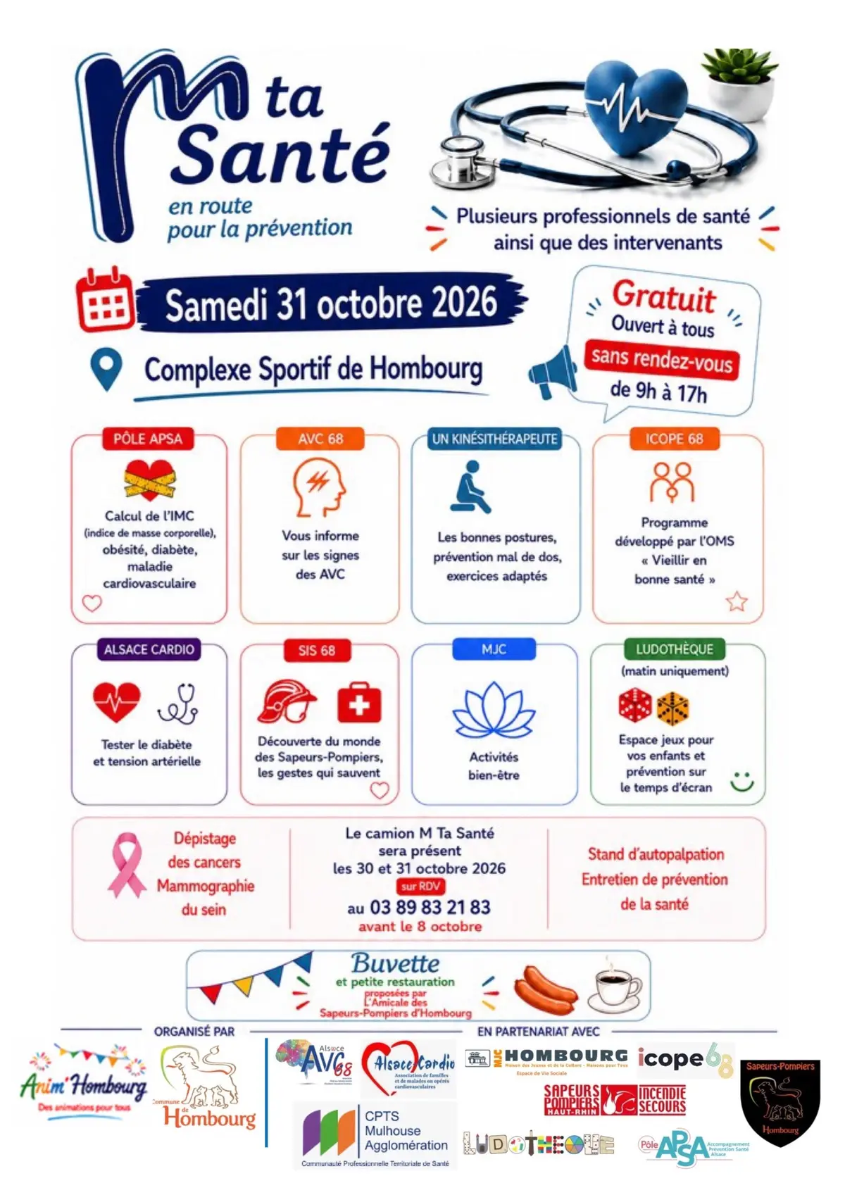M ta santé: en route pour la prévention à Hombourg