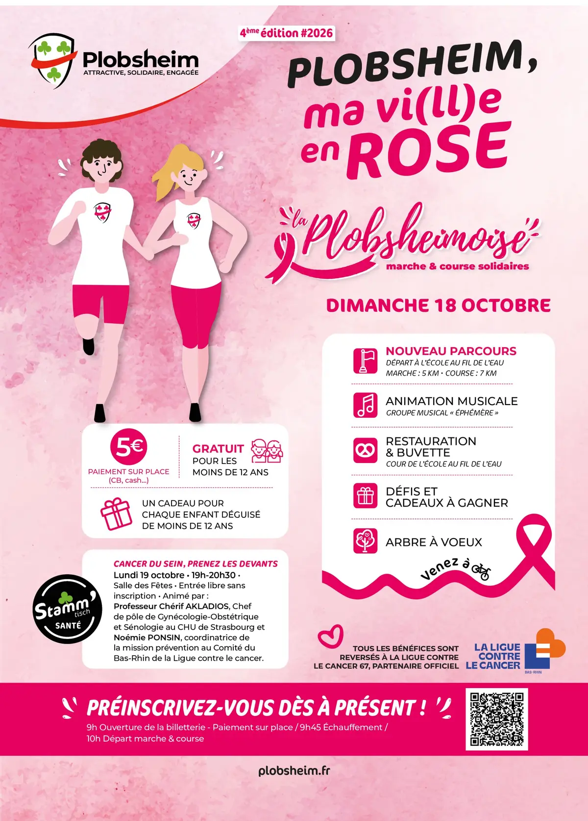 La Plobsheimoise - Course et Marche solidaires