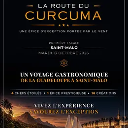 Mardi 13 octobre - soirée gastronomique  4 chefs étoilés 