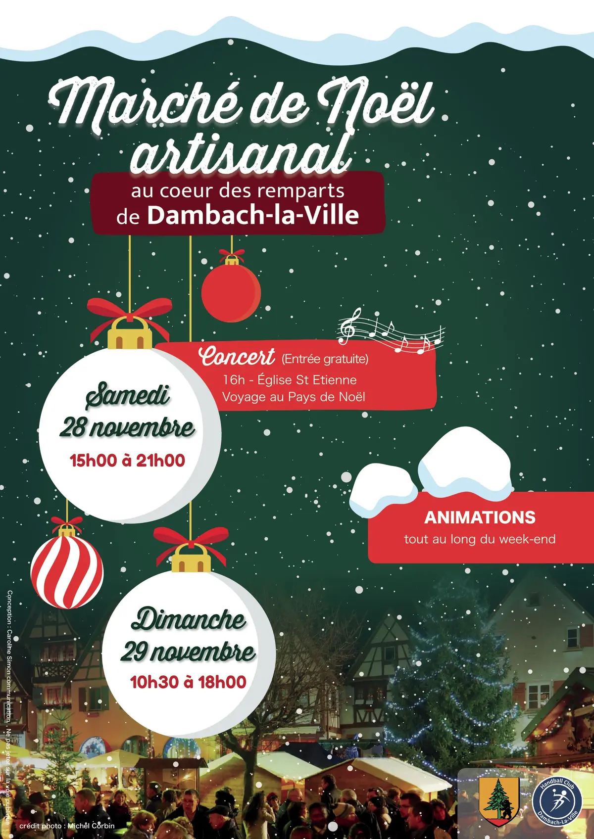 Marché de Noël artisanal 
