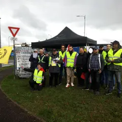 Rassemblement gilets jaunes / 3R à Sarrebourg