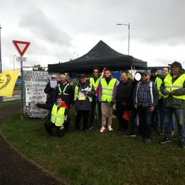 Rassemblement gilets jaunes / 3R à Sarrebourg