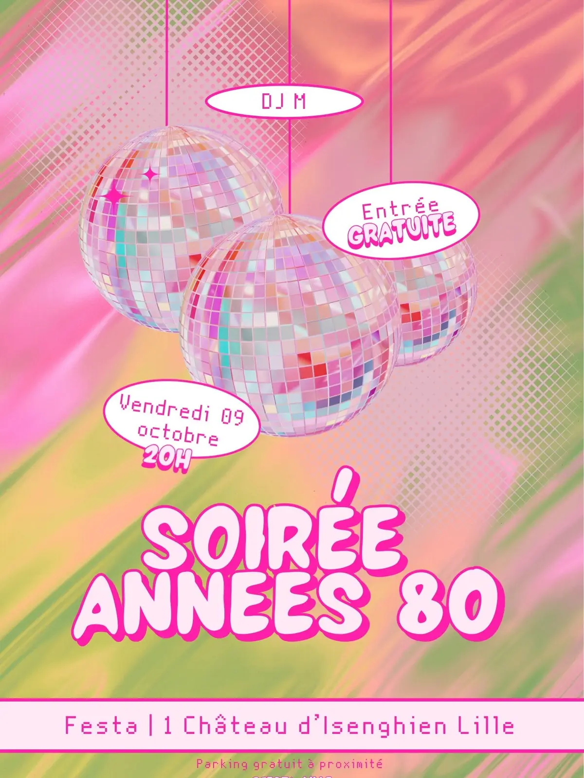 Soirée 100% Années 80