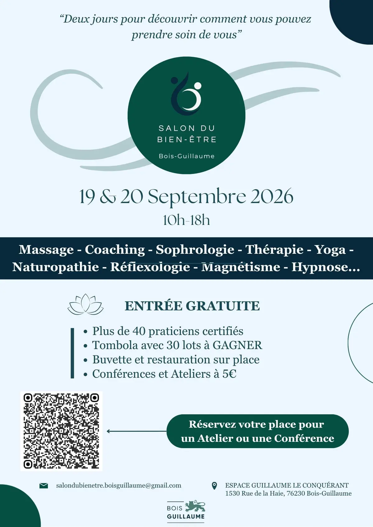 Salon du Bien-être de Bois-Guillaume