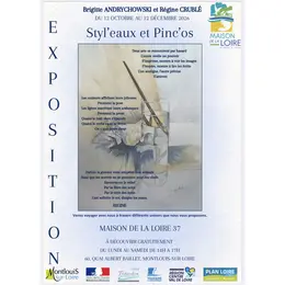 Exposition « Styl’eaux et Pinc’os Brigitte Andrychowski et Régine Cruble