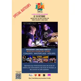 Master Class / Concert SP Batterie Franck agulhon , Charlie Davot