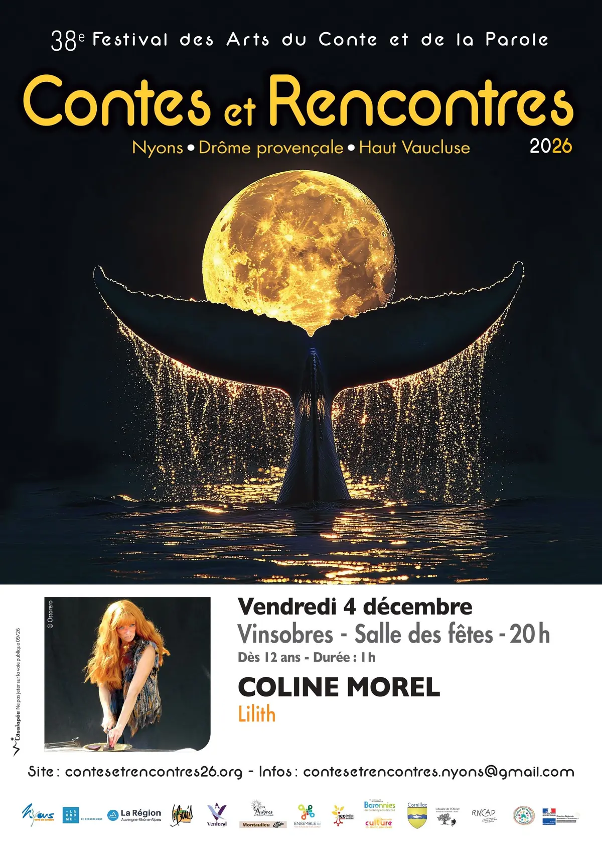 Festival Contes et Rencontres - Coline Morel - Lilith 