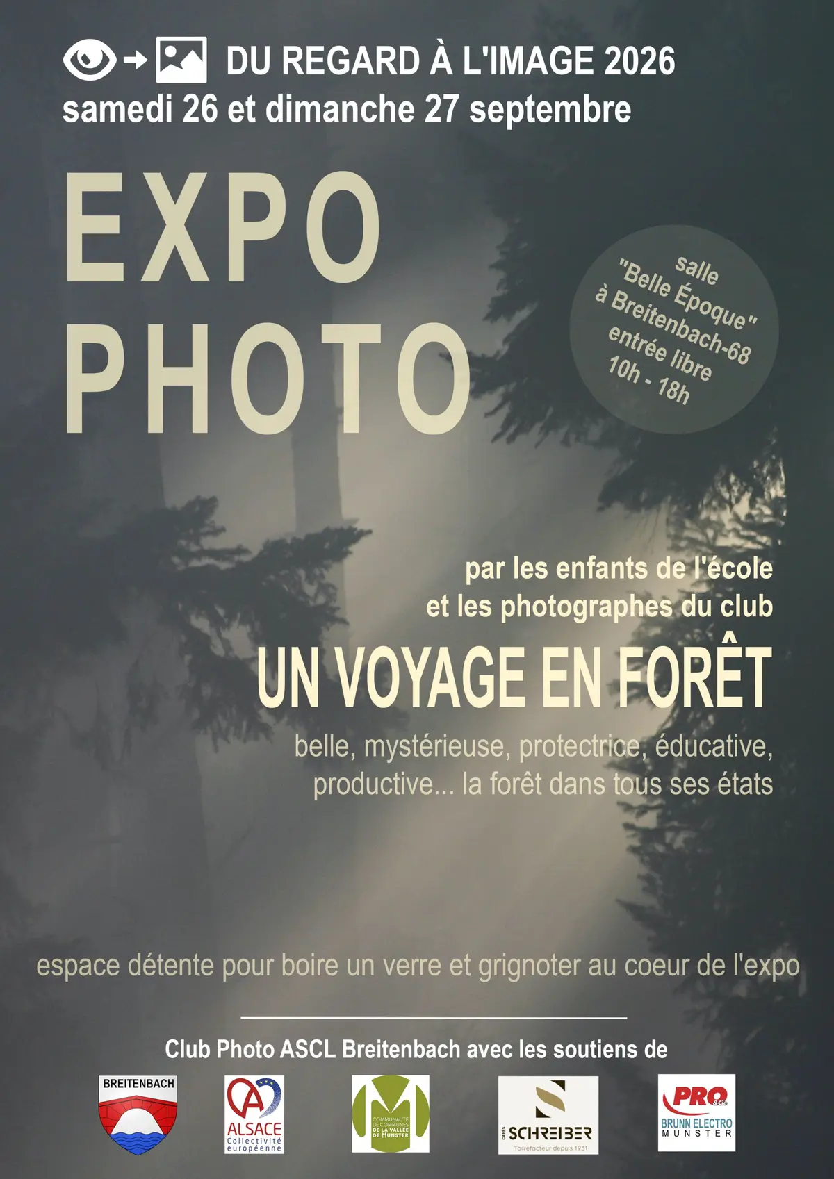 EXPO PHOTO Du Regard à l'Image 2026