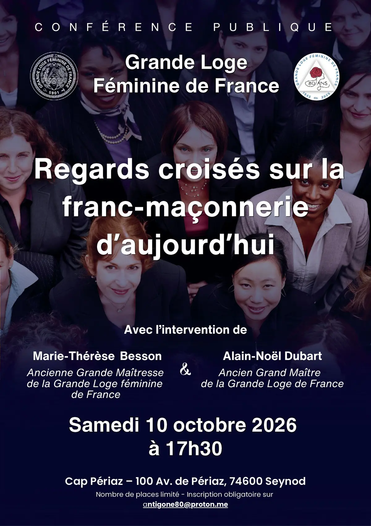 Conférence publique – Regards croisés sur la Franc-Maçonnerie
