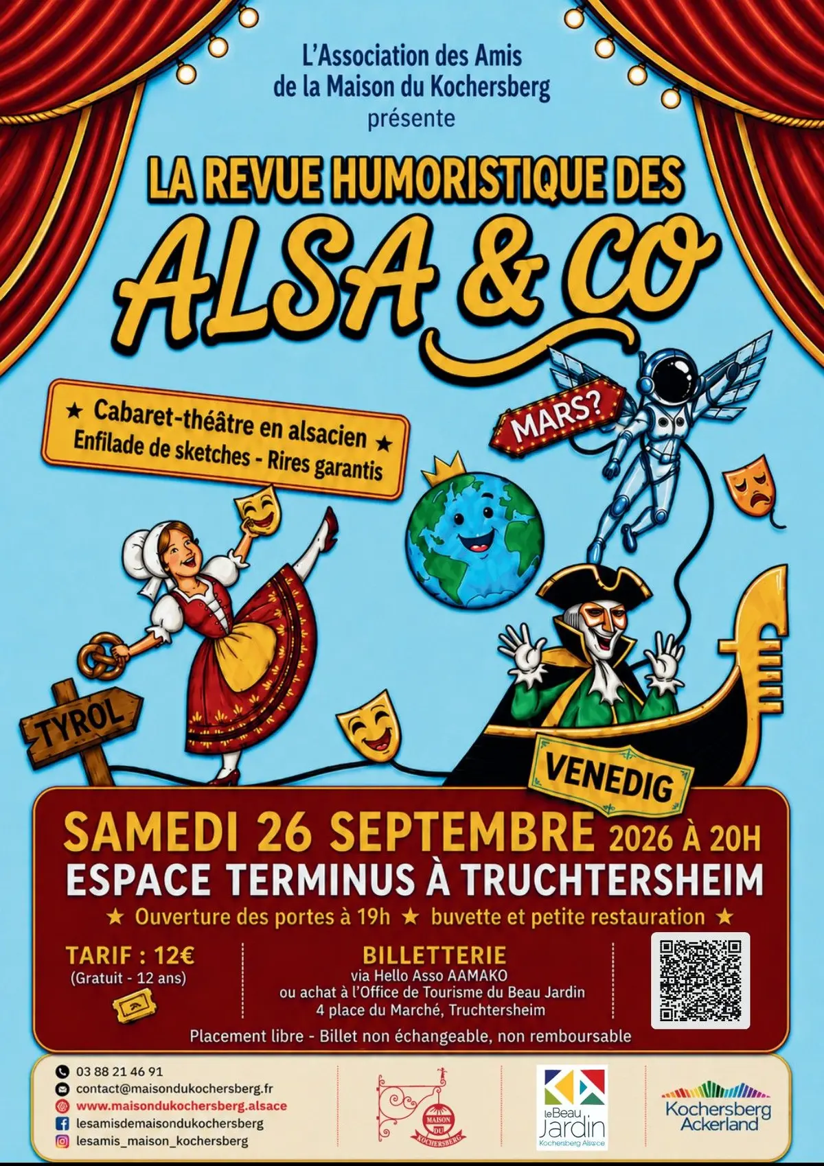 Cabaret-théâtre en alsacien - Enfilade de sketchs et rires garantis