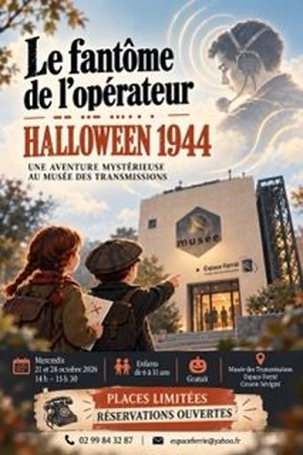 Halloween au musée des Transmissions