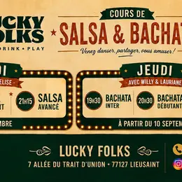 Portes ouvertes SALSA & BACHATA à Sénart 100% GRATUIT