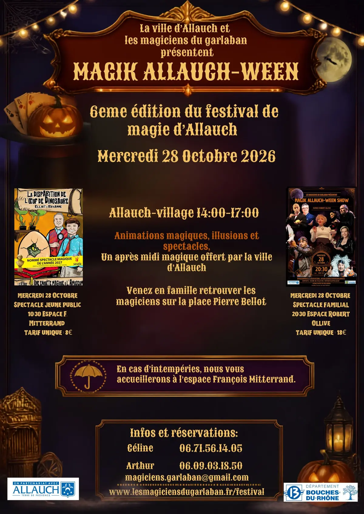 Festival de magie d'Allauch - Magik Allauch-Ween