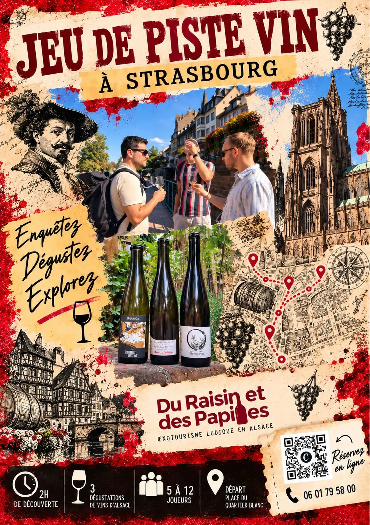 Jeu de piste vin: le vin de Strasbourg