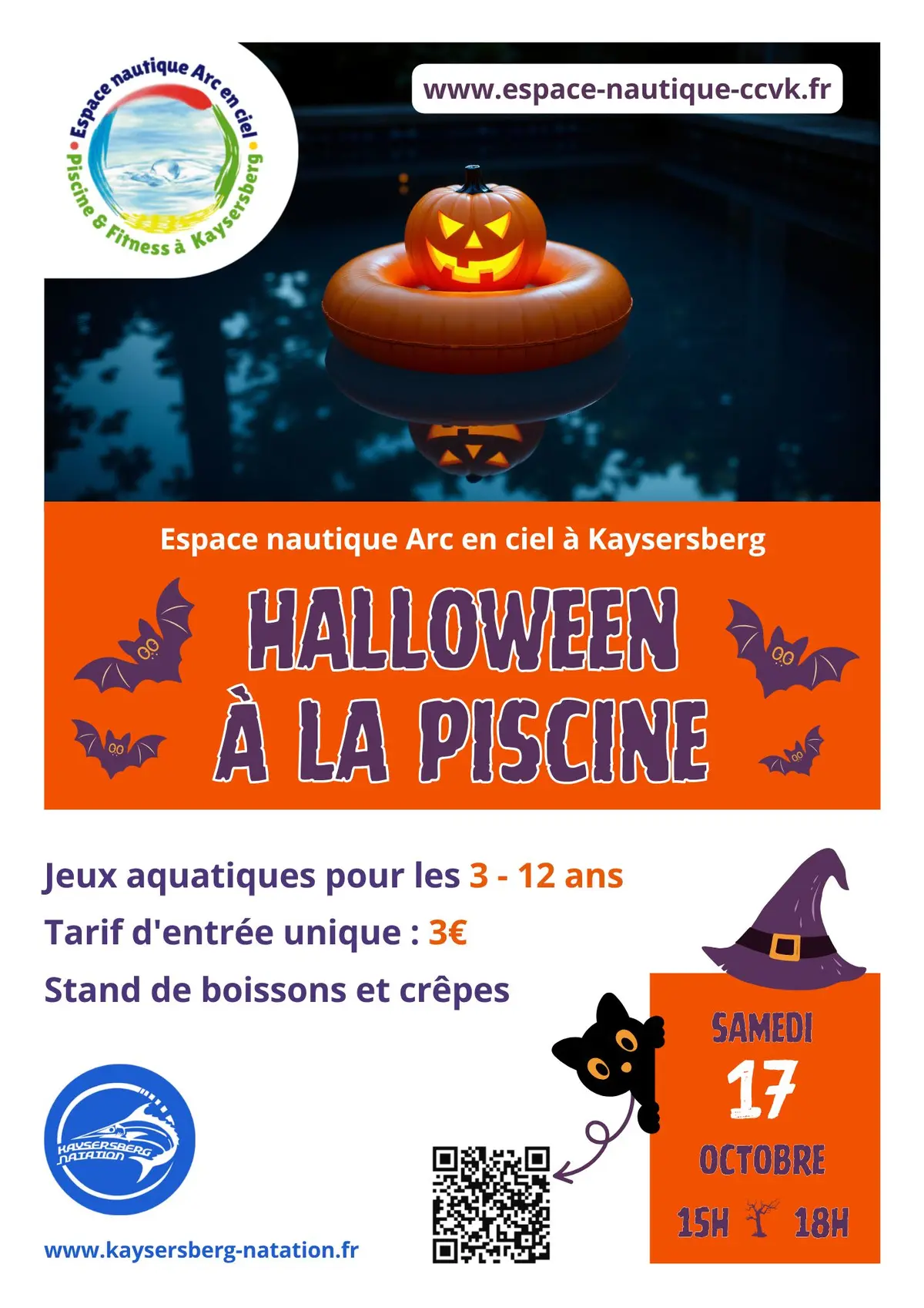 Halloween à la piscine