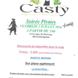 EARL Casty - Soirée Pirates