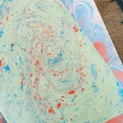 Eau en couleurs ! - Ateliers marbling