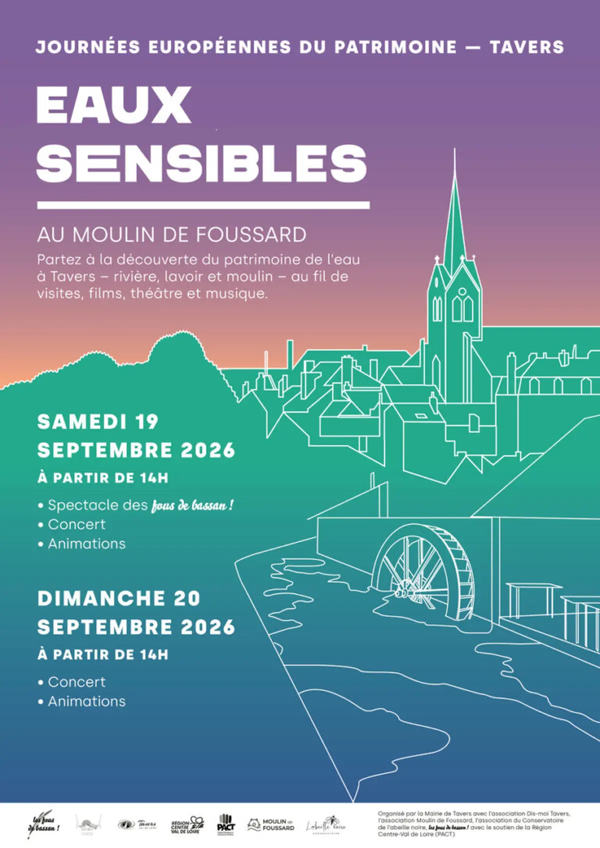 Eaux Sensibles au moulin de Foussard