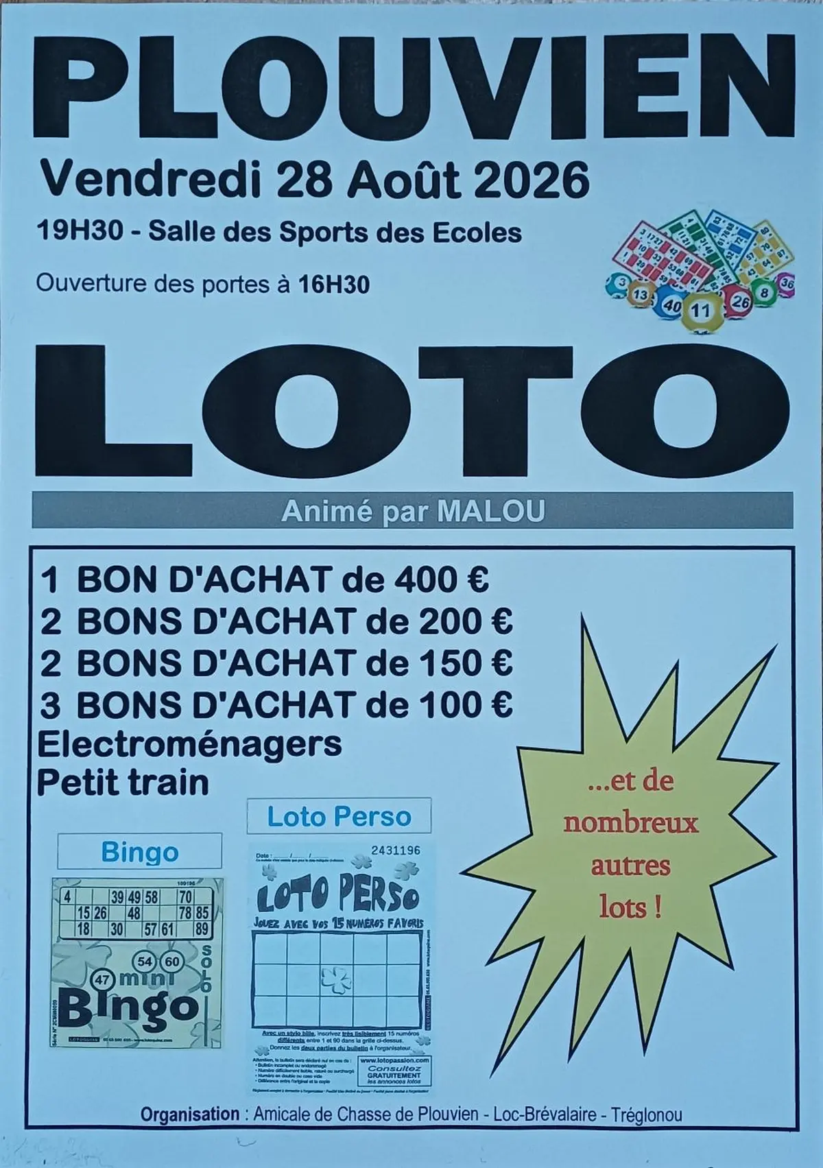 Loto Plouvien