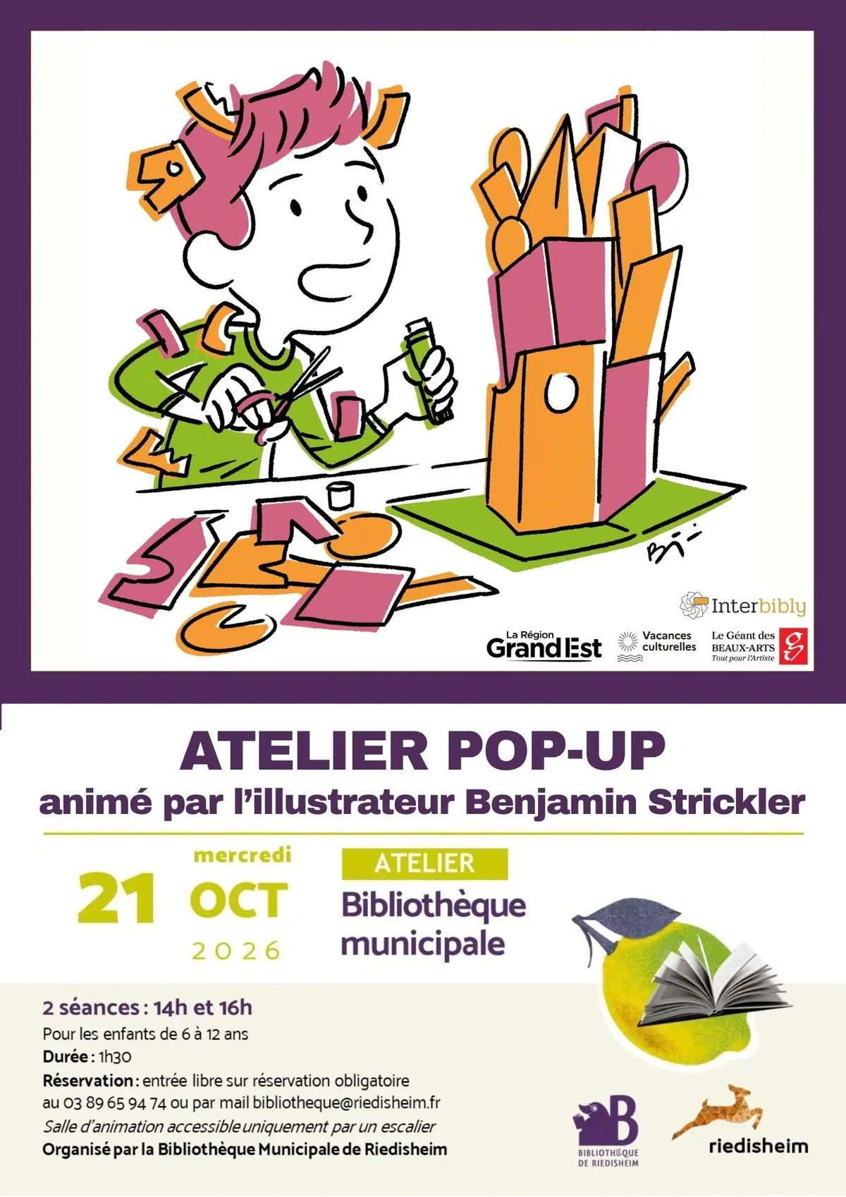 Atelier pop-up